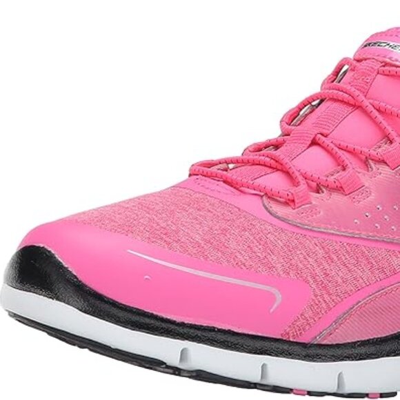 Excellent Condition, SZ 7, Skechers Pull On Sneakers, Pink - Picture 3 of 7